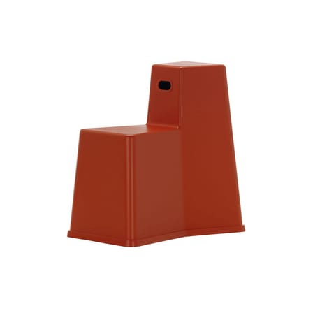 Tabouret Stool-Tool plastique rouge / Multifonction - Vitra