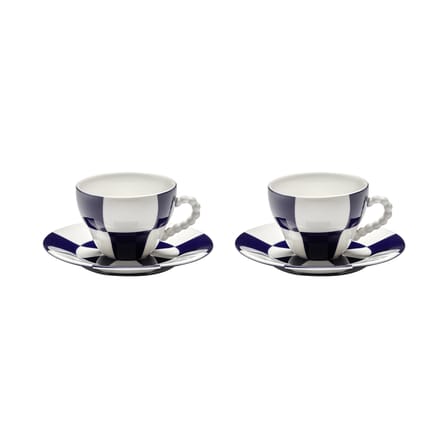 Set de 2 tasses avec soucoupes Fête des Bêtes - Serax