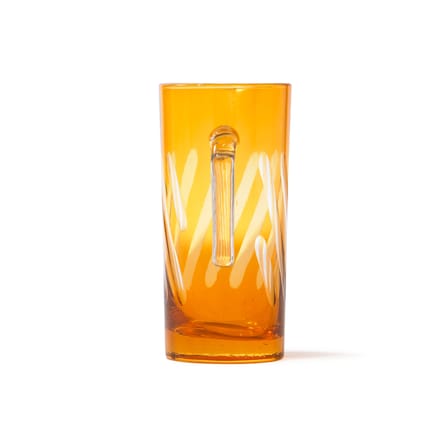 Carafe Tubular verre orange / 1 Litre - Pols Potten