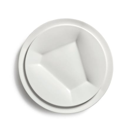 Dessertteller Silos 02 keramik weiß / Ø 24 cm – 2er-Set - Serax