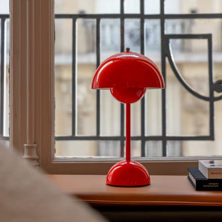 Lampe sans fil rechargeable Flowerpot VP9 (1968) / Edition limitée 25 ans - &tradition