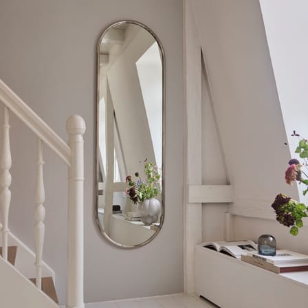 Miroir mural Angui Tall métal argent / 50 x 160 cm - AYTM
