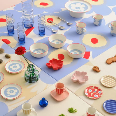 Mug Unikko céramique bleu / 25 cl - Marimekko