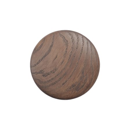 Patère The Dots Wood Small / Bois - Ø 9 cm - Muuto