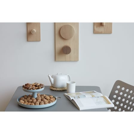 Plateau Rotary Tray plastique bleu / Vide poche - ABS / Petit plateau pivotant - Vitra