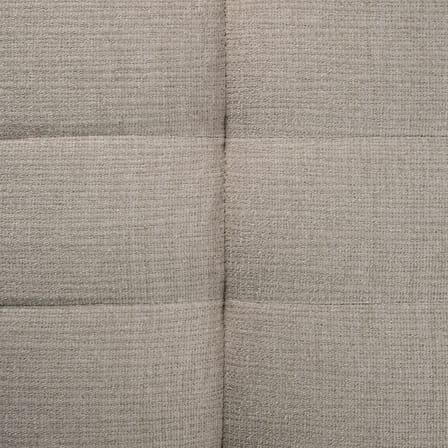 Pouf N701 tissu beige / 70 x 70 cm - Coton recyclé - Ethnicraft
