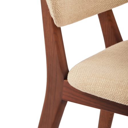 Sedia imbottita Happy Days tessuto beige - Pols Potten