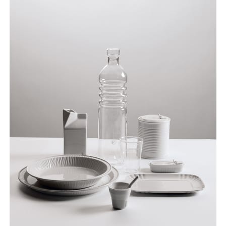 Service à café Estetico Quotidiano céramique blanc / Pour 6 personnes - Seletti