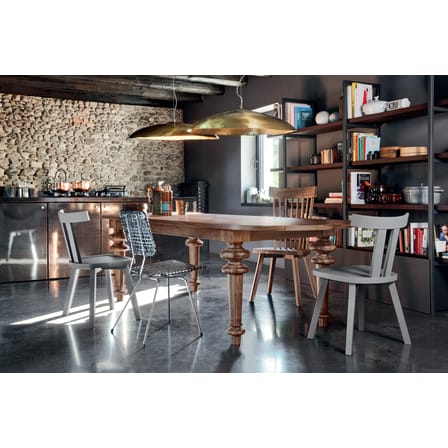 Suspension Brass 95 or métal / L 80 cm - Gervasoni