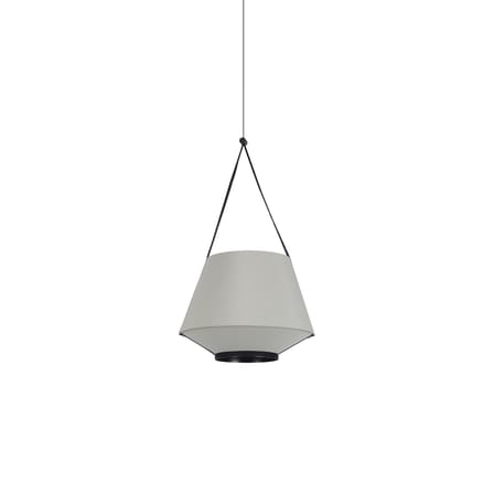 Suspension Carrie XS tissu vert / Ø 35 x H 62 cm - Lin - Forestier