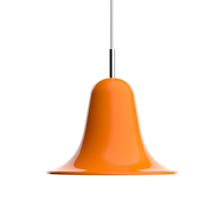 Suspension Pantop métal orange / Ø 23 cm - Verner Panton (1980) - Verpan