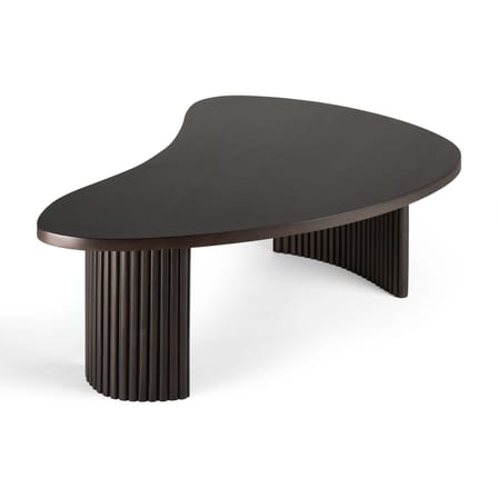 Table basse Boomerang bois naturel / 90 x 61 x H 29 cm - Acajou - Ethnicraft