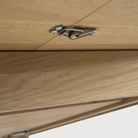 Table à rallonge Bok bois naturel / 129 à 179 cm - 4 à 6 personnes - Ethnicraft