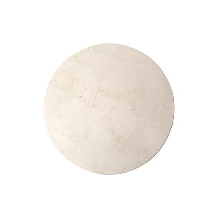  Accessory marble white / Tray for Androgyne Coffee table Ø 63 cm - Audo Copenhagen