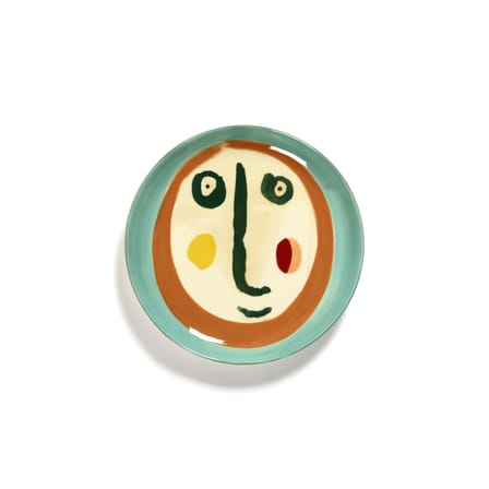 Assiette à dessert Feast céramique multicolore Small / Ø 19 cm - Serax