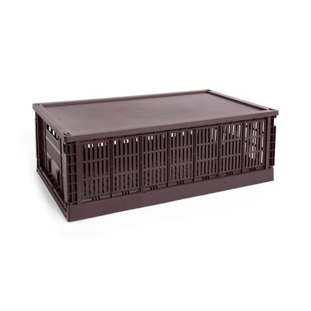 Couvercle  plastique rouge / Pour panier Colour Crate X-Large 42,5 x 68,5 cm - Hay
