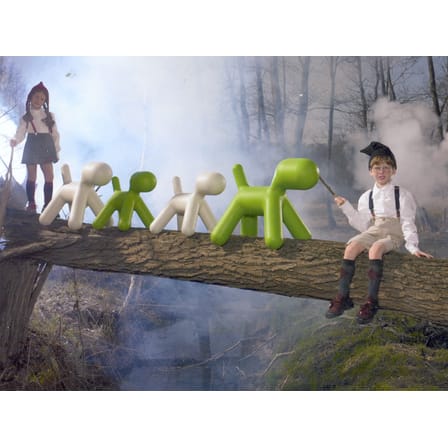 Décoration Puppy Small plastique blanc / L 42 cm - Eero Aarnio, 2003 - Magis