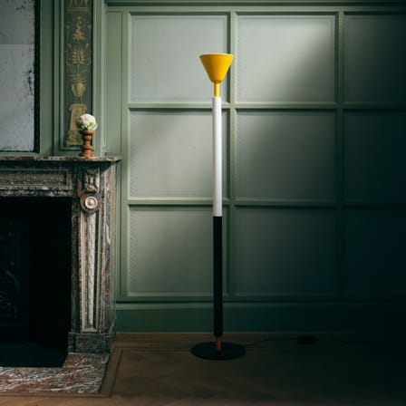 Lampadaire Pyl métal multicolore / H 180 cm - Petite Friture