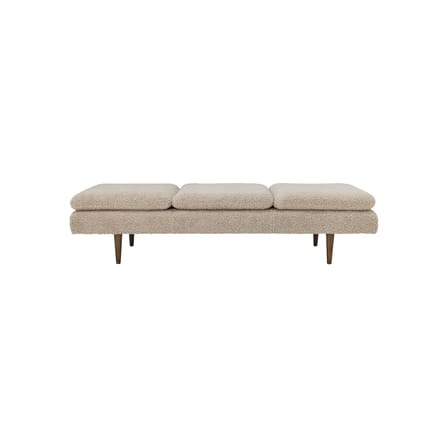 Dormeuse Pione tissu beige / 198 x 77 cm - Tissu bouclé - Bloomingville