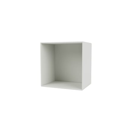Rangement mural Montana Mini 1001 bois blanc / Ouvert - 35 x 35 x P 25 cm - MONTANA