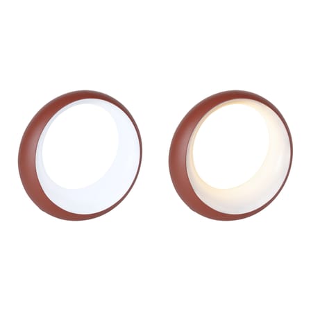 Schnurlosleuchte Hoopik LED metall rot / Ø 24 cm - Fermob