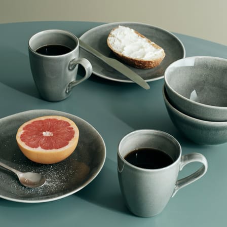 Set vaisselle Nordic Rain / Service petit-déjeuner pour 2 personnes - 6 pièces - BROSTE COPENHAGEN