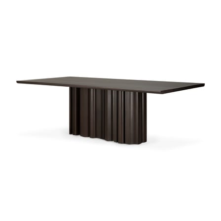 Table rectangulaire Sequence bois marron / 240 x 110 cm - 10 personnes - Ethnicraft