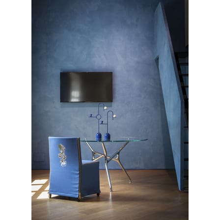 Table ronde Branch verre transparent / Jakob Wagner, 2012 - Ø 130 cm - Cappellini