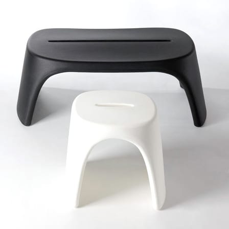 Tabouret empilable Amélie plastique orange - Slide