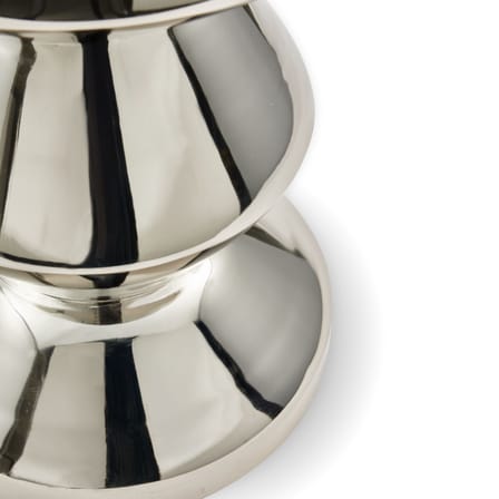 Tabouret Zig Zag Metal argent - Pols Potten