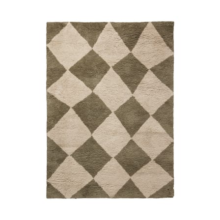 Tapis Tilt vert / 140 x 200 cm - Ferm Living