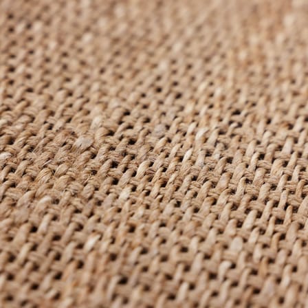 Tappeto Outlander fibre beige / 250 x 350 cm - Canapa - HK LIVING