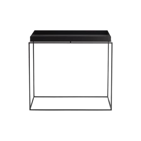 Table basse Tray métal noir / 60 x 40 x H 54 cm - Hay