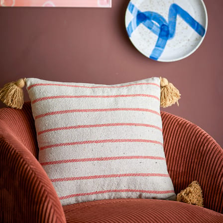 Eviaya Cushion textile blue / 45 x 45 cm - Bloomingville