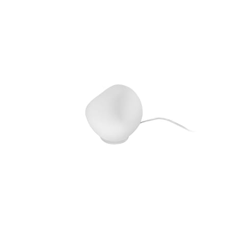 Lampe de table Hoba Piccola verre blanc / Ø 13 cm - Foscarini