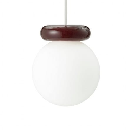 Hinx Pendant glass red / Ø 15 cm - Normann Copenhagen