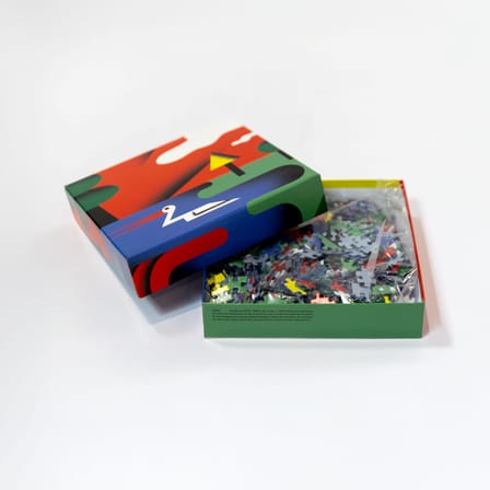 Puzzle Vacation papier multicolore / par ZEBU - 1000 pièces - SULO