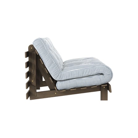 Canapé convertible Roots / L 140 cm - 3 positions / Structure marron - KARUP DESIGN