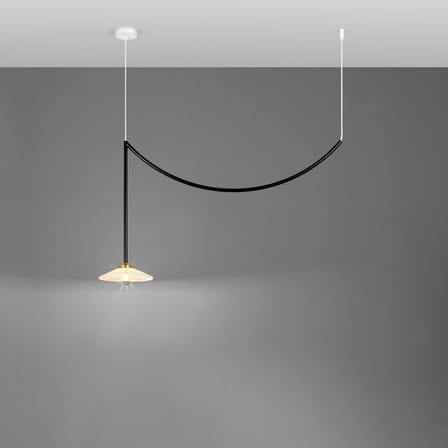 Plafonnier Celing Lamp n°5 métal noir / H 56 x L 100 cm - valerie objects