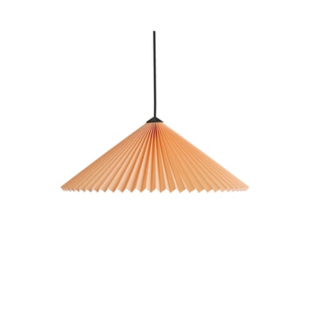 Suspension Matin tissu orange / Ø 50 cm - Hay