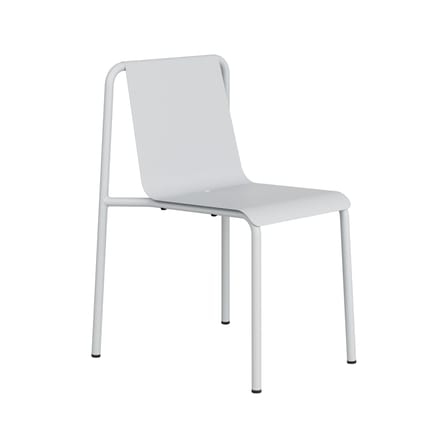 Chaise empilable Panorama métal gris / Seconde vie - TIPTOE