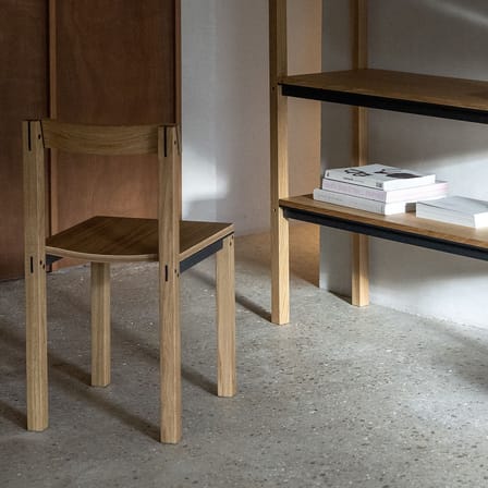 Chaise Tal bois naturel - KANN DESIGN