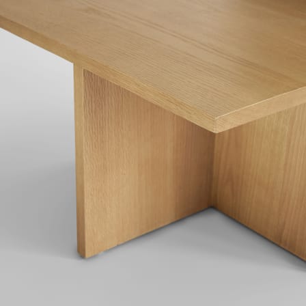 Couchtisch Brutus holz natur / 60 x 60 x H 36 cm - 101 COPENHAGEN