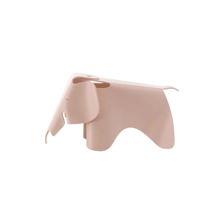 Décoration Eames Elephant RE (1945) rose / Small - L 39 cm / Plastique recyclé - Vitra