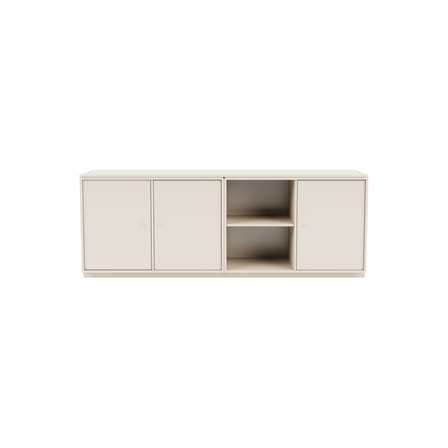 Save Dresser wood white / W 139.2 x D 38 x H 51 cm - MONTANA