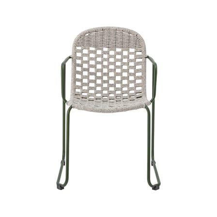 Fauteuil empilable Calana / Tressage polypropylène - Bloomingville