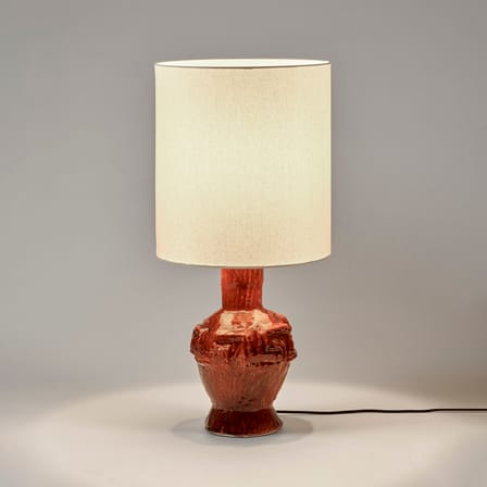 Lampe à poser Look at me 04 céramique orange / H 82 cm - Serax