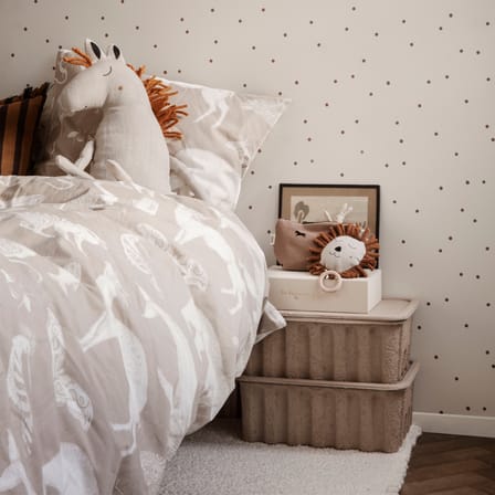 musikalisches Mobile Lion textil beige / Ø 18 cm - Ferm Living