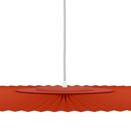 Carmen Pendant textile orange Large LED / Ø 120 cm - Hartô