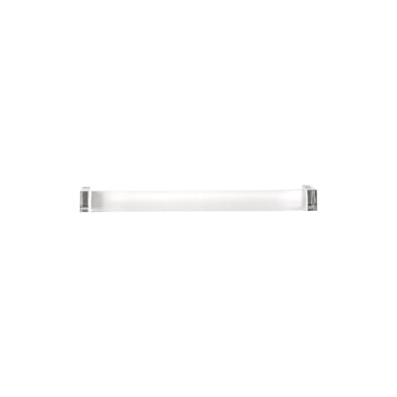 Porta asciugamani murale Rail materiale plastico trasparente / L 45 cm - Kartell